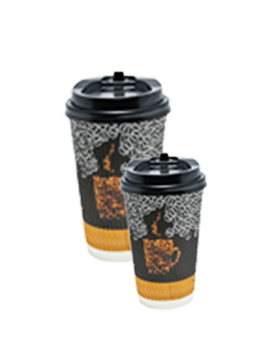 8 oz ripple wall Coffee Cups