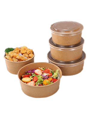 Kraft Salad Bowl with lid