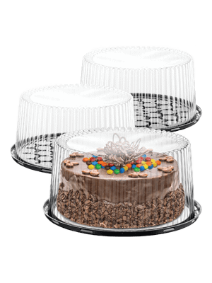 Round Plastic Cake Box