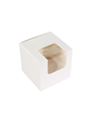 Cupcake cardboard box 1 cavity