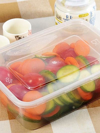 1000ml Microwavable Plastic Containers