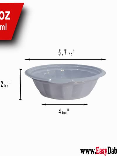 13 oz disposable plastic bowl